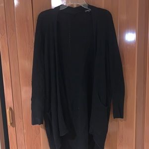 Black Long Cardigan